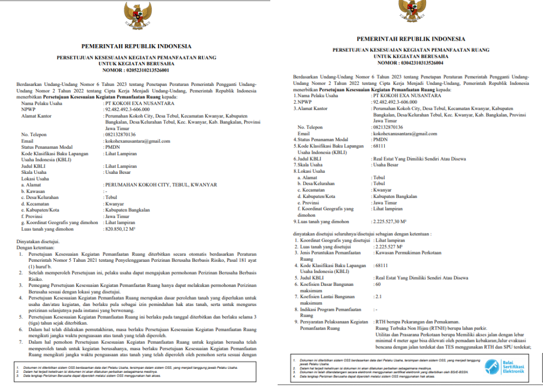 Read more about the article PKKPR Kokoh City