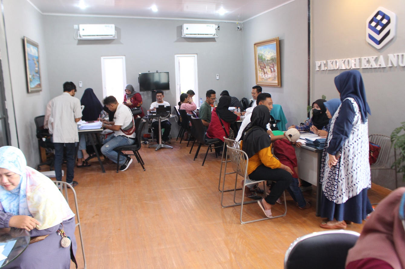 Read more about the article Jelang akhir tahun ,Kokoh City gelar akad massal KPR Subsidi sebanyak 83 unit rumah